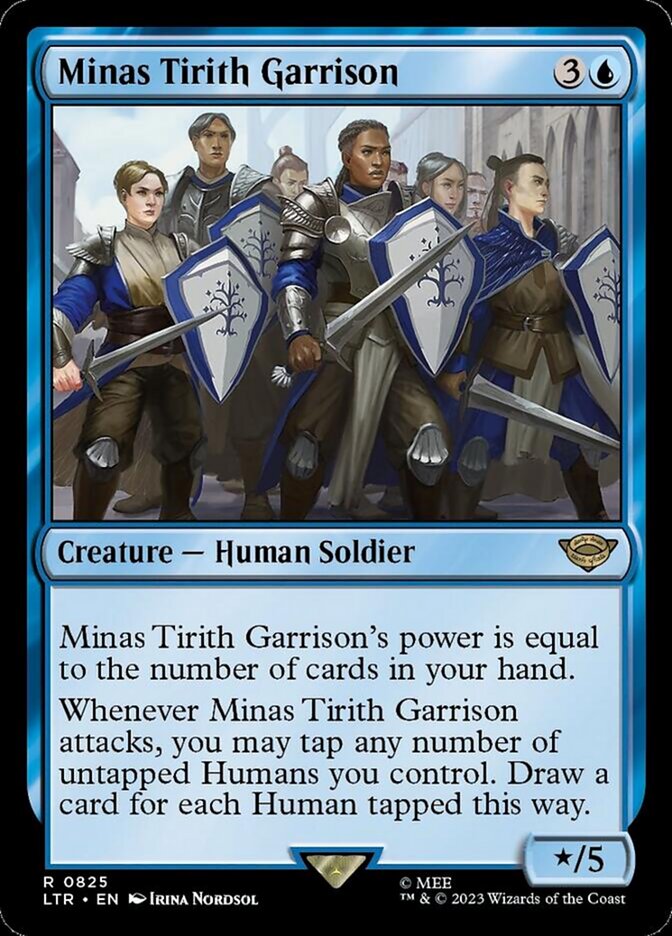 Minas Tirith Garrison, The lord of the rings: tales of middle-earth Card Art