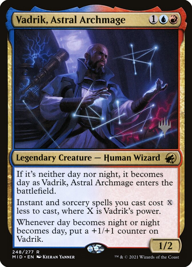 Vadrik, Astral Archmage, Innistrad: midnight hunt promos Card Art