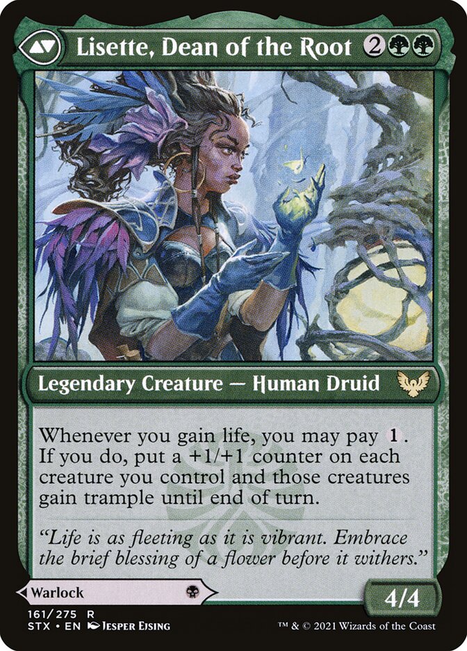 Valentin, Dean of the Vein // Lisette, Dean of the Root, The List Card Art