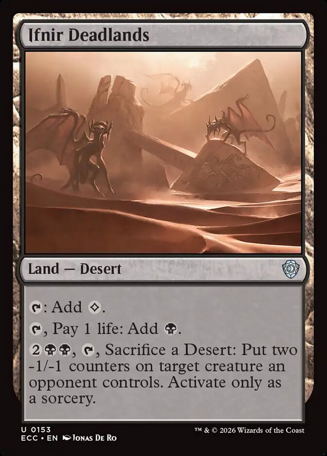 Ifnir Deadlands, Lorwyn Eclipsed Commander Card Art