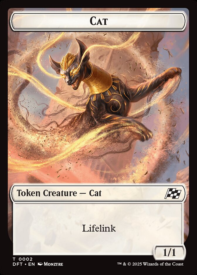 Cat, Aetherdrift Tokens Card Art