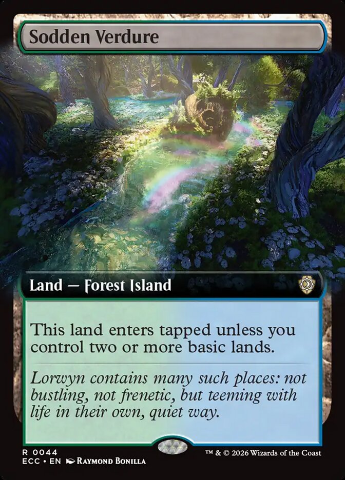 Sodden Verdure, Lorwyn Eclipsed Commander Card Art
