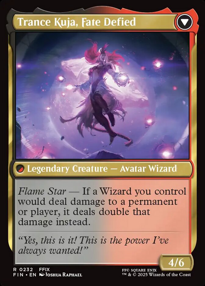 Kuja, Genome Sorcerer // Trance Kuja, Fate Defied, Final Fantasy Card Art