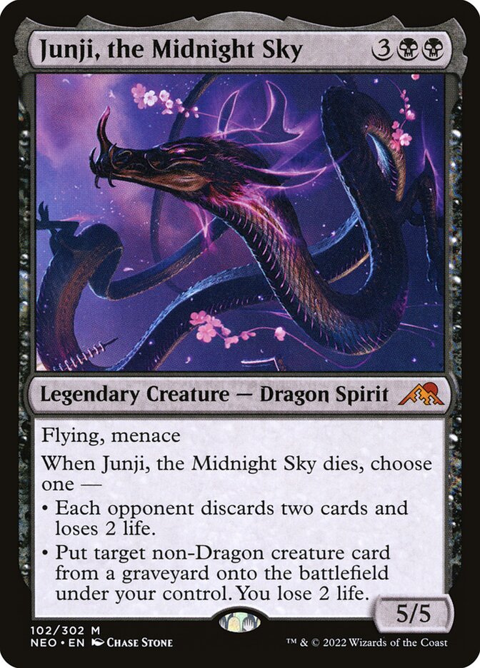 Junji, the Midnight Sky, Kamigawa: Neon Dynasty Card Art