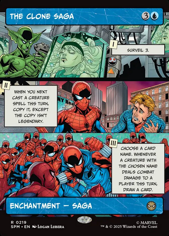 The Clone Saga, Marvel'S Spider-Man Card Art