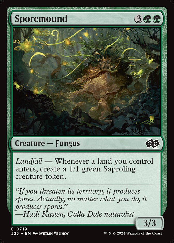 Sporemound, Foundations Jumpstart Card Art