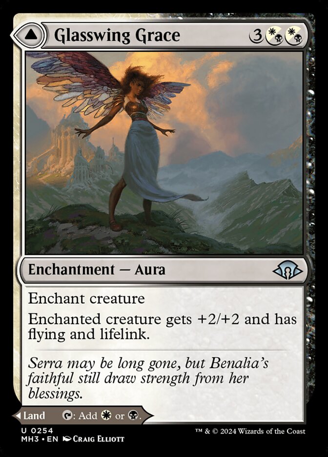 Glasswing Grace // Age-Graced Chapel - Foil