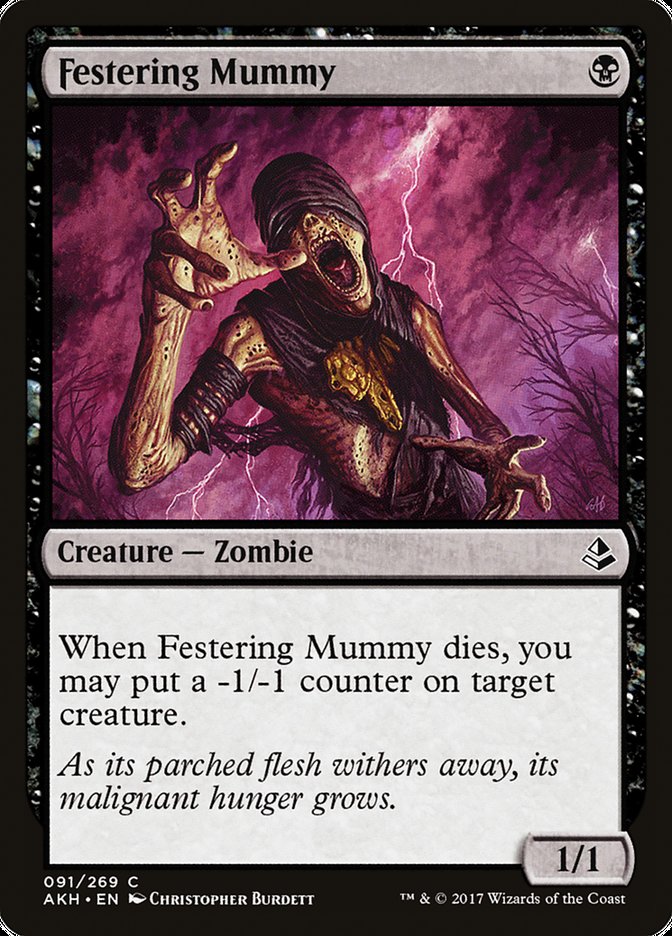 Festering Mummy, Amonkhet Card Art