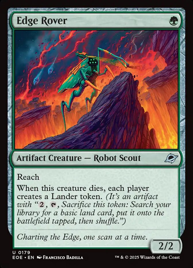 Edge Rover, Edge Of Eternities Card Art
