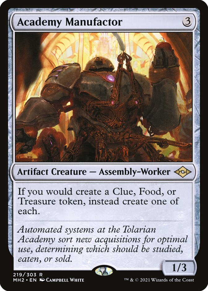 Academy Manufactor, Modern horizons 2 Card Art