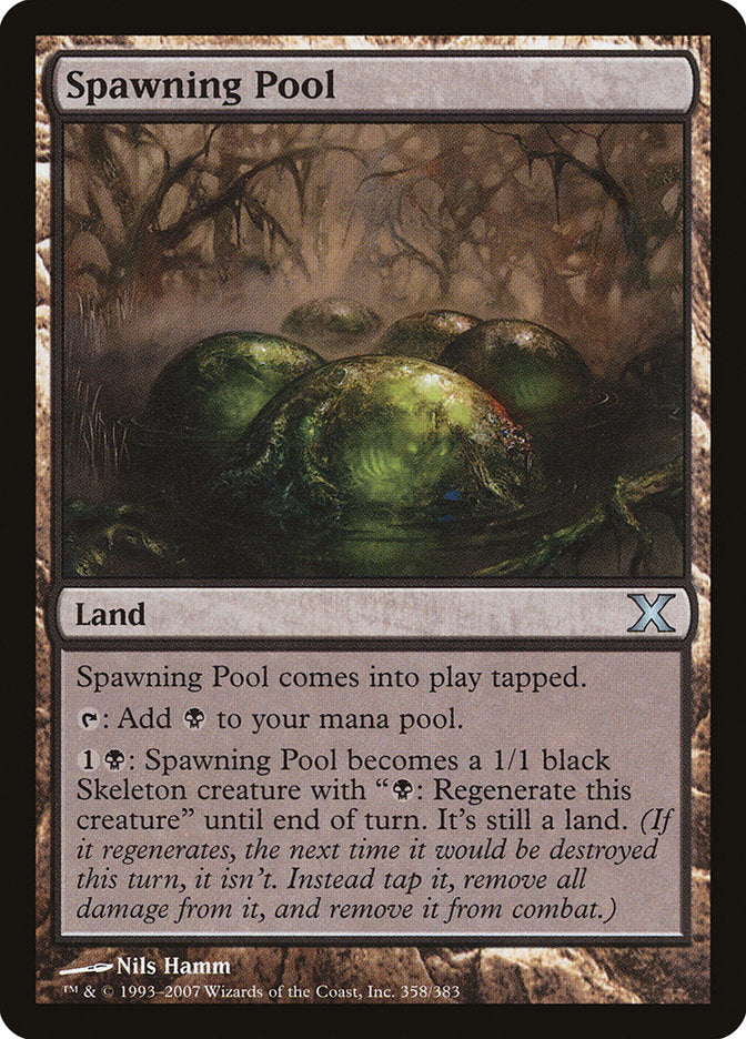 Spawning Pool, Tenth Edition Card Art