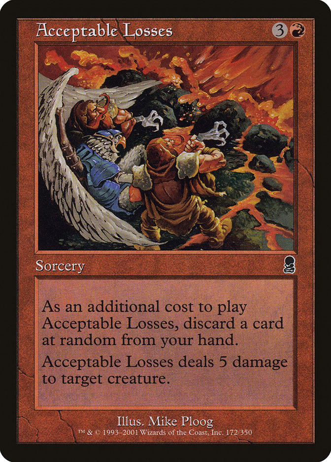 Acceptable Losses - Foil