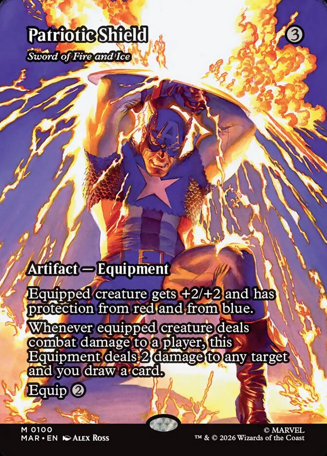 Sword of Fire and Ice, Marvel Universe Card Art