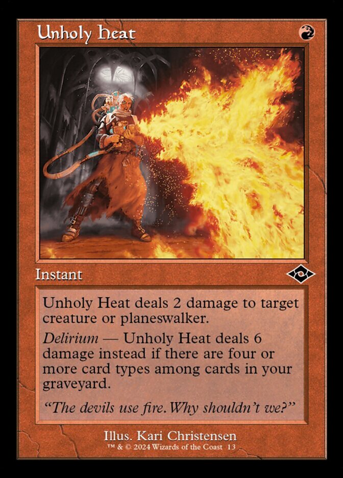 Unholy Heat - Foil
