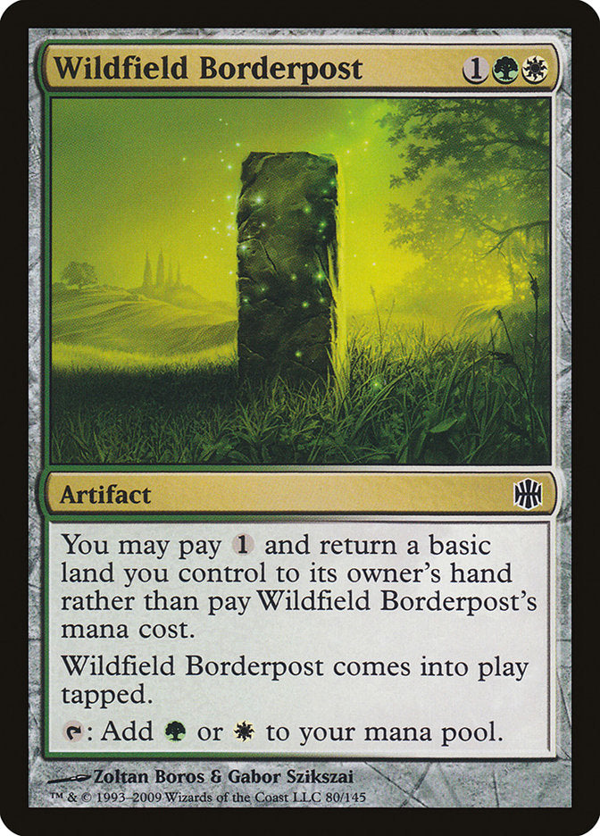 Wildfield Borderpost, Alara Reborn Card Art