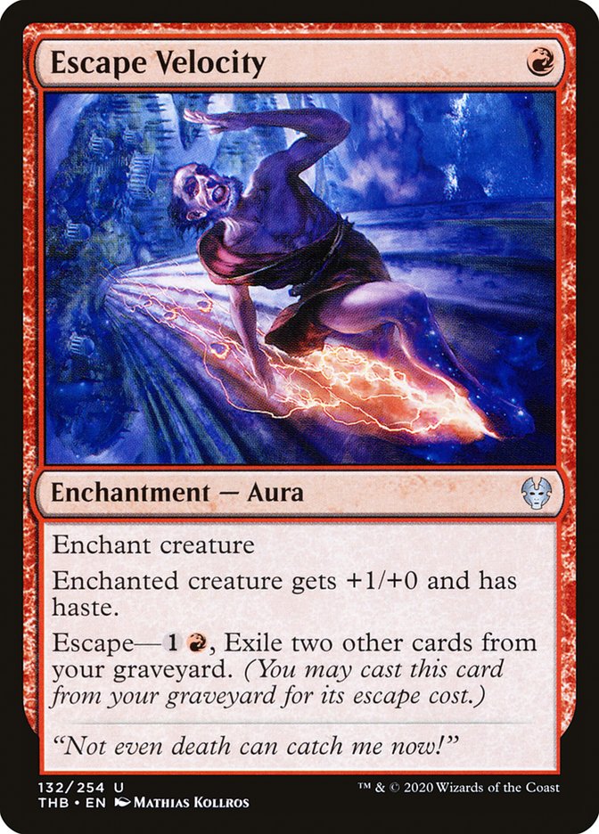 Escape Velocity, Theros Beyond Death Card Art