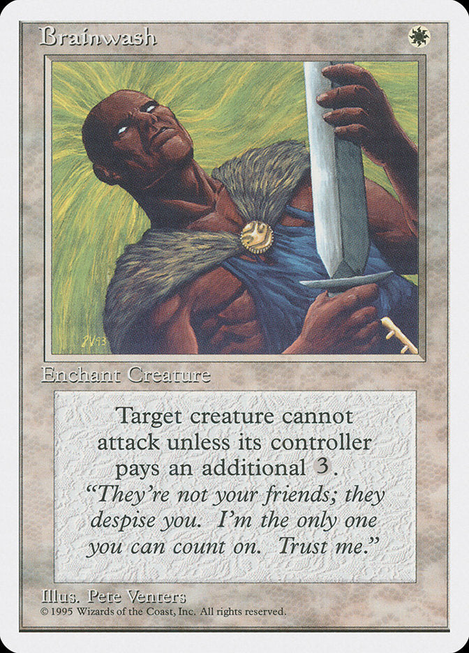 Brainwash, Fourth edition Card Art