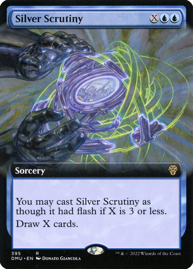 Silver Scrutiny, Dominaria United Card Art