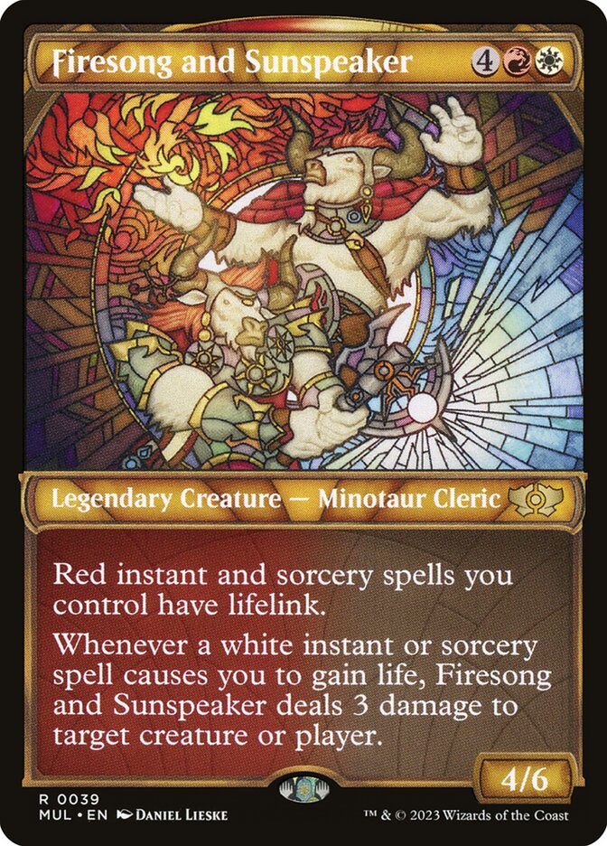 Firesong and Sunspeaker - Foil
