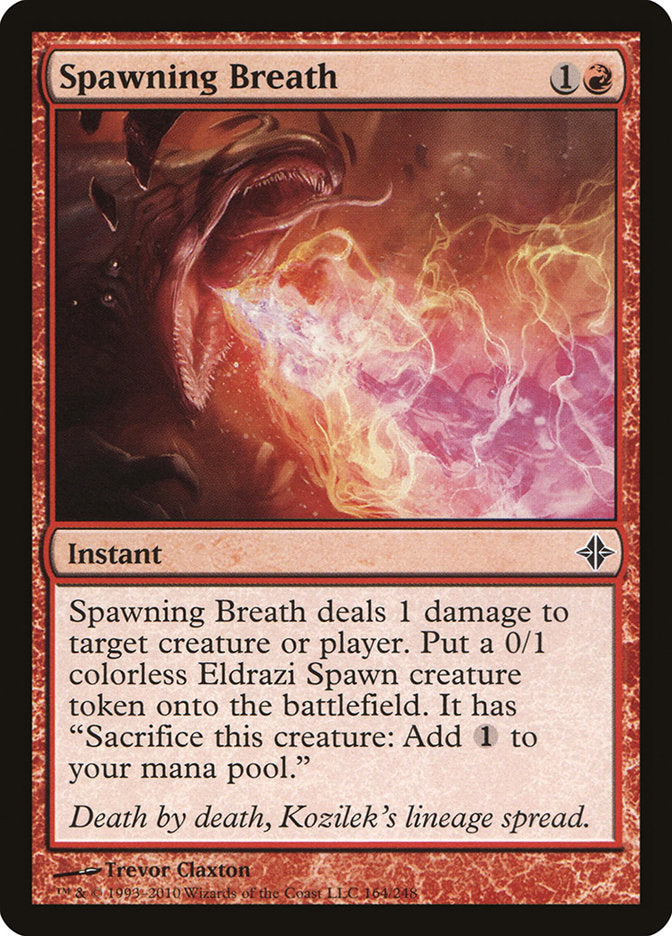 Spawning Breath, Rise Of The Eldrazi Card Art