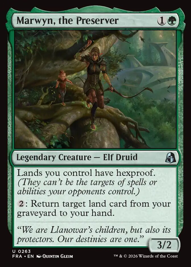 Marwyn, the Preserver, Reality Fracture Card Art