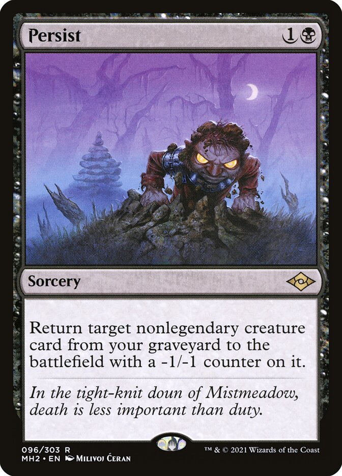 Persist, Modern Horizons 2 Card Art