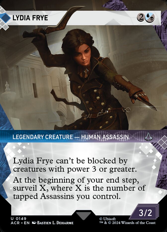 Lydia Frye, Assassin'S Creed Card Art