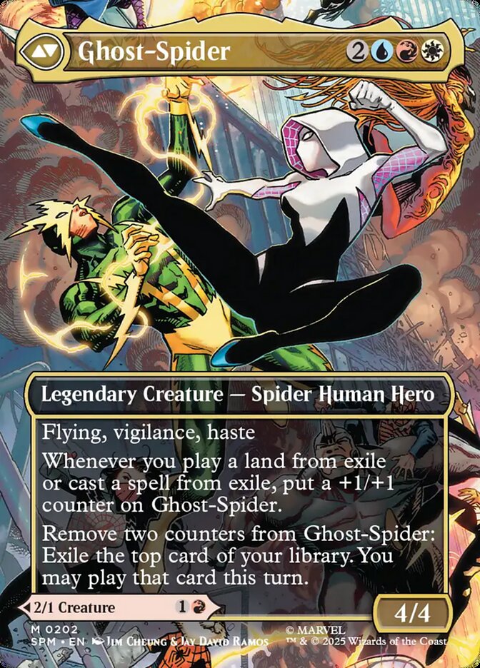 Gwen Stacy // Ghost-Spider, Marvel'S Spider-Man Card Art