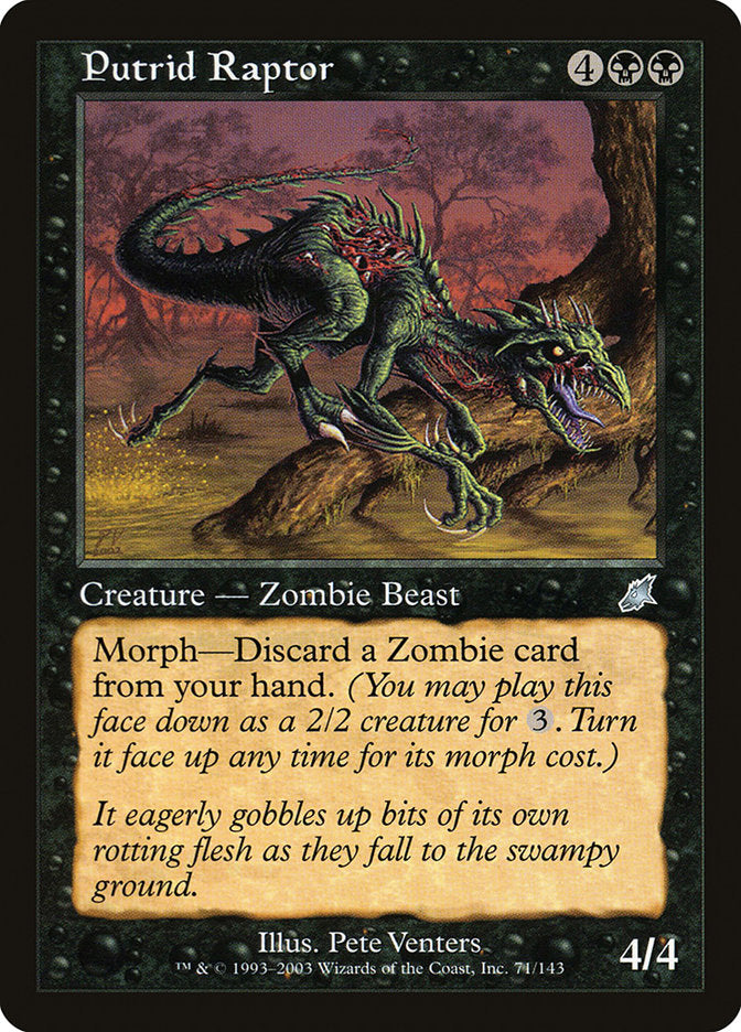 Putrid Raptor - Foil