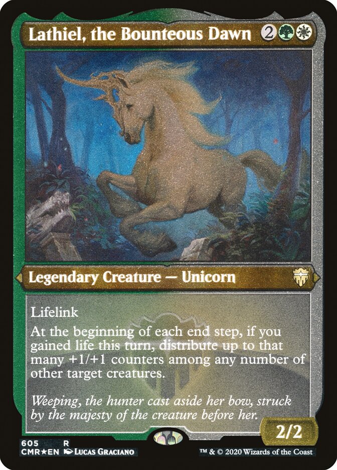 Lathiel, the Bounteous Dawn - Etched Foil