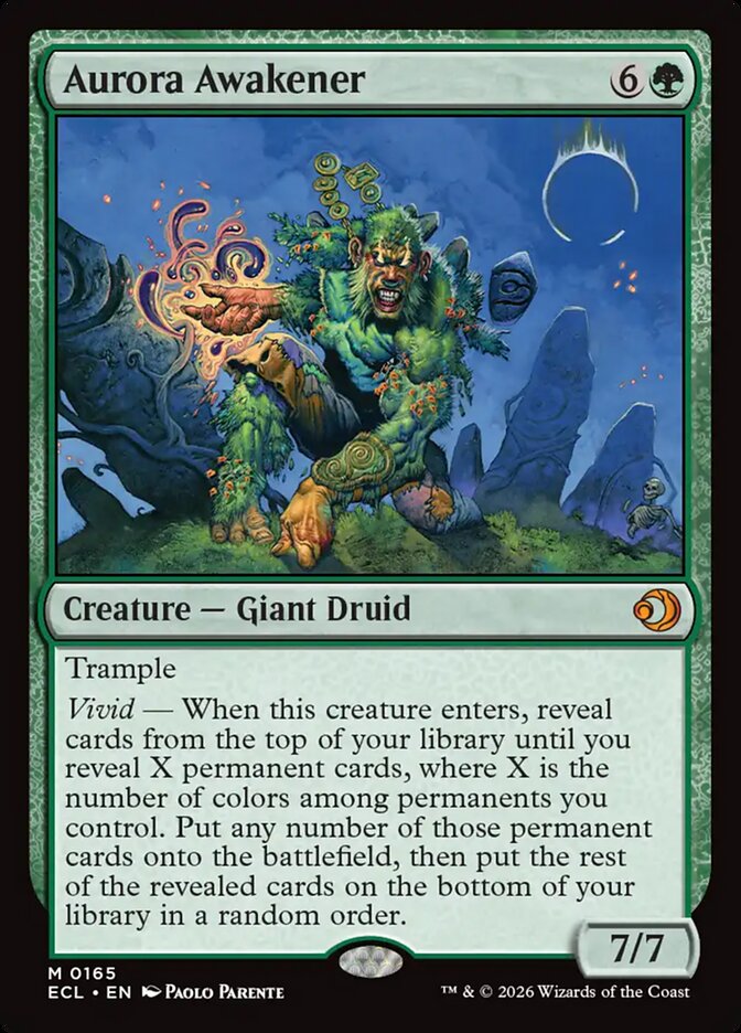 Aurora Awakener, Lorwyn Eclipsed Card Art