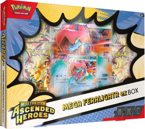 Pokémon - Mega Evolution 2.5 - Ascended Heroes EX Box: Feraligatr (Max 1st per kund)