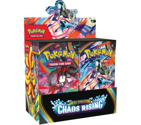 Pokémon - Booster Display Box - Mega Evolution 4.0: Chaos Rising (Max 1st per hushåll)