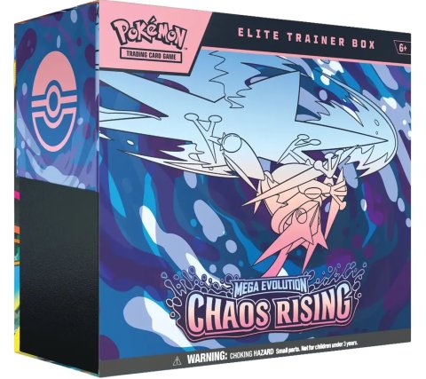 Pokémon - Elite Trainer Box - Mega Evolution 4.0: Chaos Rising (Max 1st per hushåll)