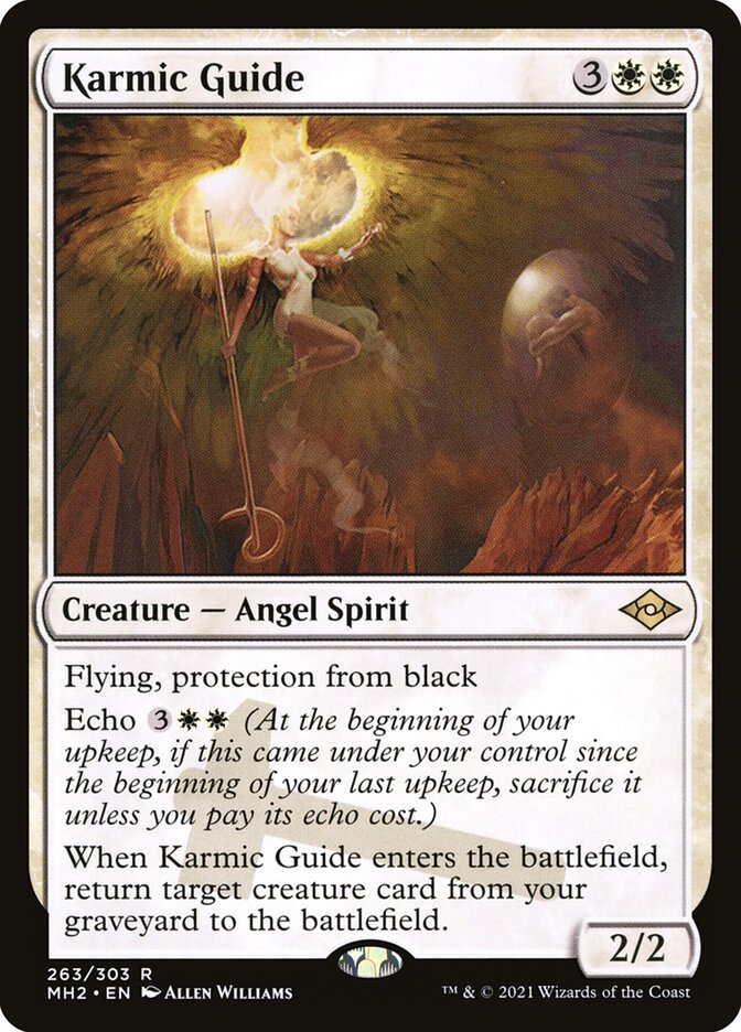 Karmic Guide, Modern horizons 2 Card Art