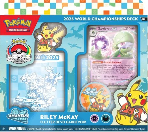 Pokémon TCG: 2025 World Championships Deck - Flutter Devo Gardevoir (Max 1st per kund)