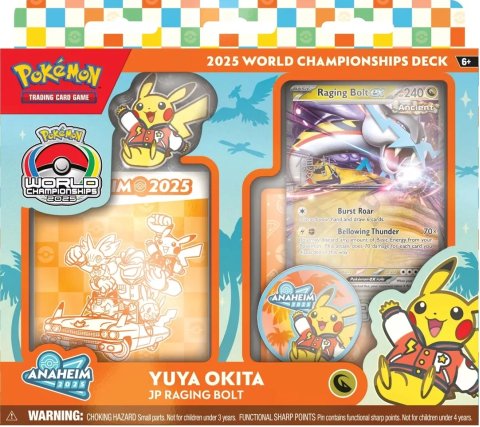 Pokémon TCG: 2025 World Championships Deck - JP Raging Bolt (Max 1st per kund)