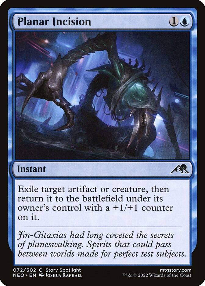 Planar Incision, Kamigawa: Neon Dynasty Card Art