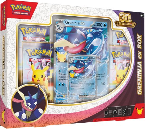 Pokémon - 30th Celebration EX Box: Greninja (Max 1st per kund)