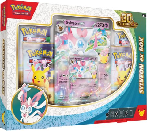 Pokémon - 30th Celebration EX Box: Sylveon (Max 1st per kund)