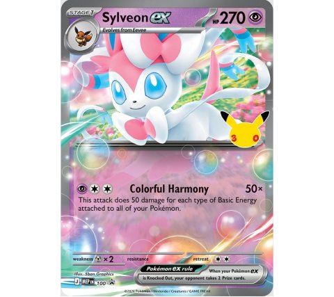 Pokémon - 30th Celebration EX Box: Sylveon (Max 1st per kund)