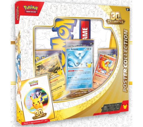 Pokémon - 30th Celebration - Poster Collection (Max 1st per kund)