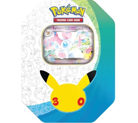 Pokémon - EX Tin Box - 30th Celebration: Sylveon (Max 1st per kund)