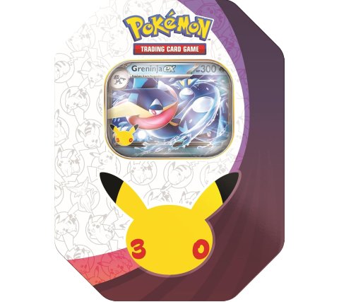 Pokémon - EX Tin Box - 30th Celebration: Greninja (Max 1st per kund)