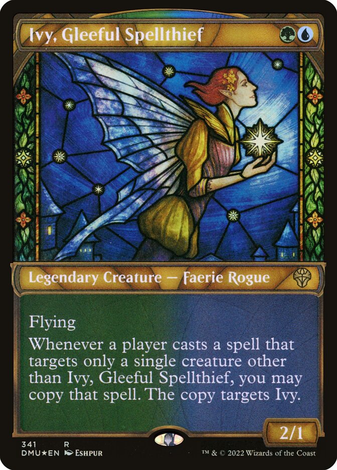 Ivy, Gleeful Spellthief, Dominaria United Card Art