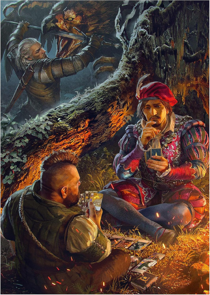 Good Loot - Gaming Puzzle 10 x 500 - The Witcher Wild Hunt: 10th Anniversary Puzzle Collection