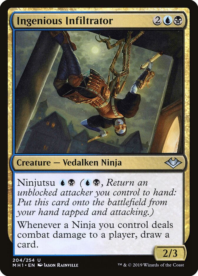 Ingenious Infiltrator, Modern Horizons Card Art