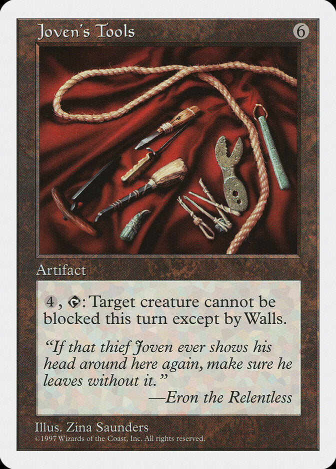 Joven's Tools, Fifth Edition Card Art