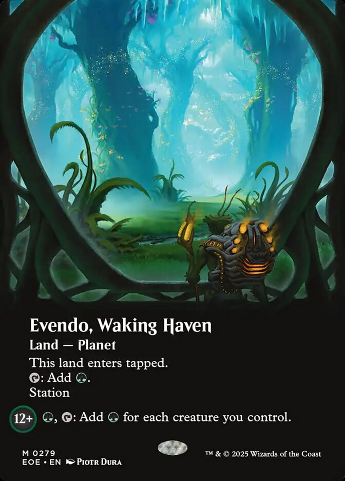 Evendo, Waking Haven, Edge Of Eternities Card Art