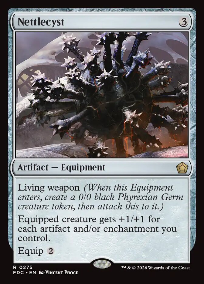 Nettlecyst, Foundations Commander Card Art